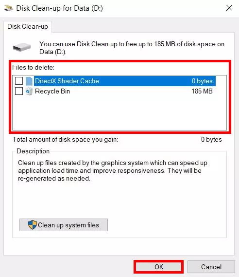 Image: Accélérer Windows 10 : nettoyage de disque