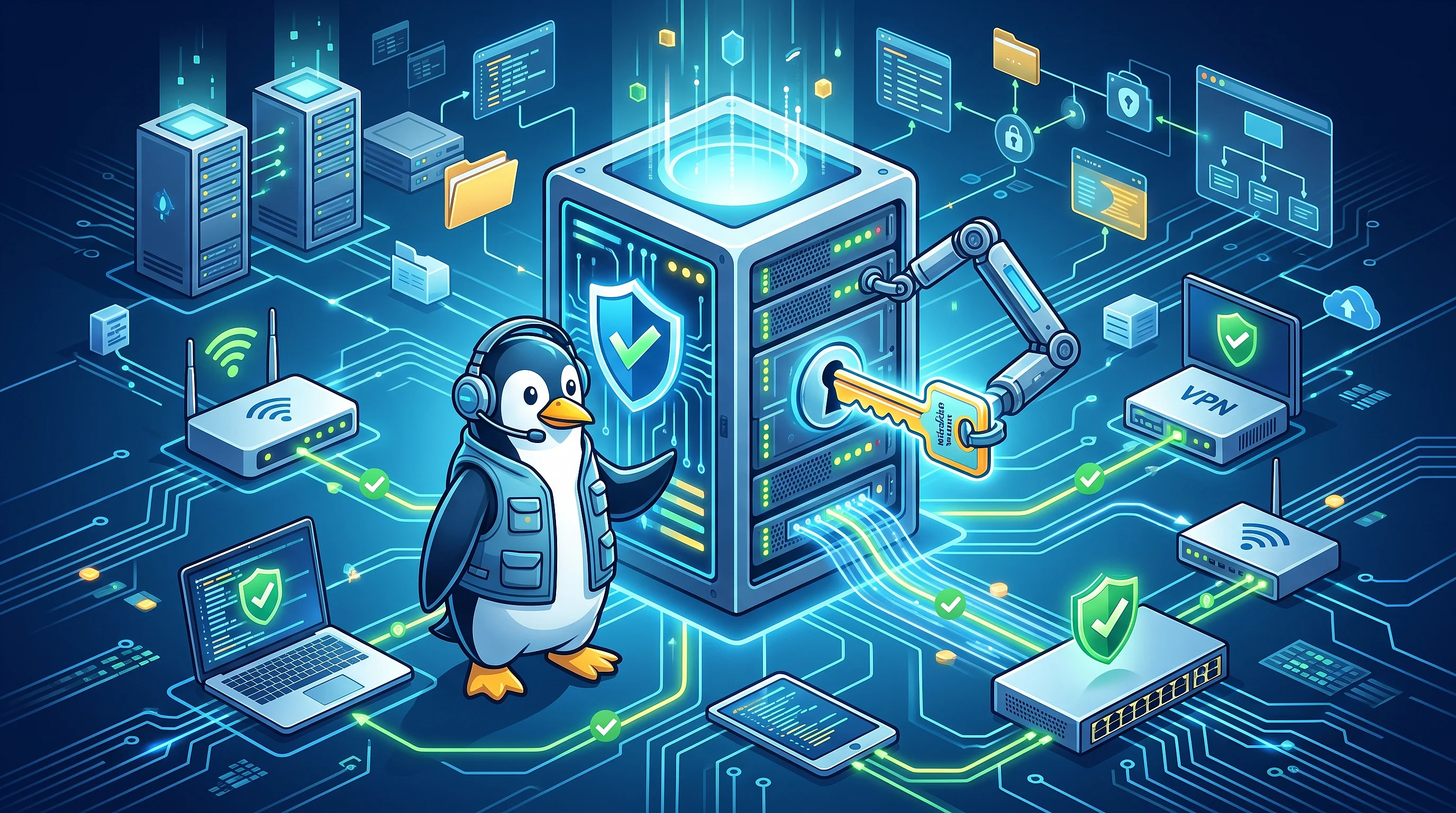 Image: Comment installer un serveur RADIUS sur Linux ?
