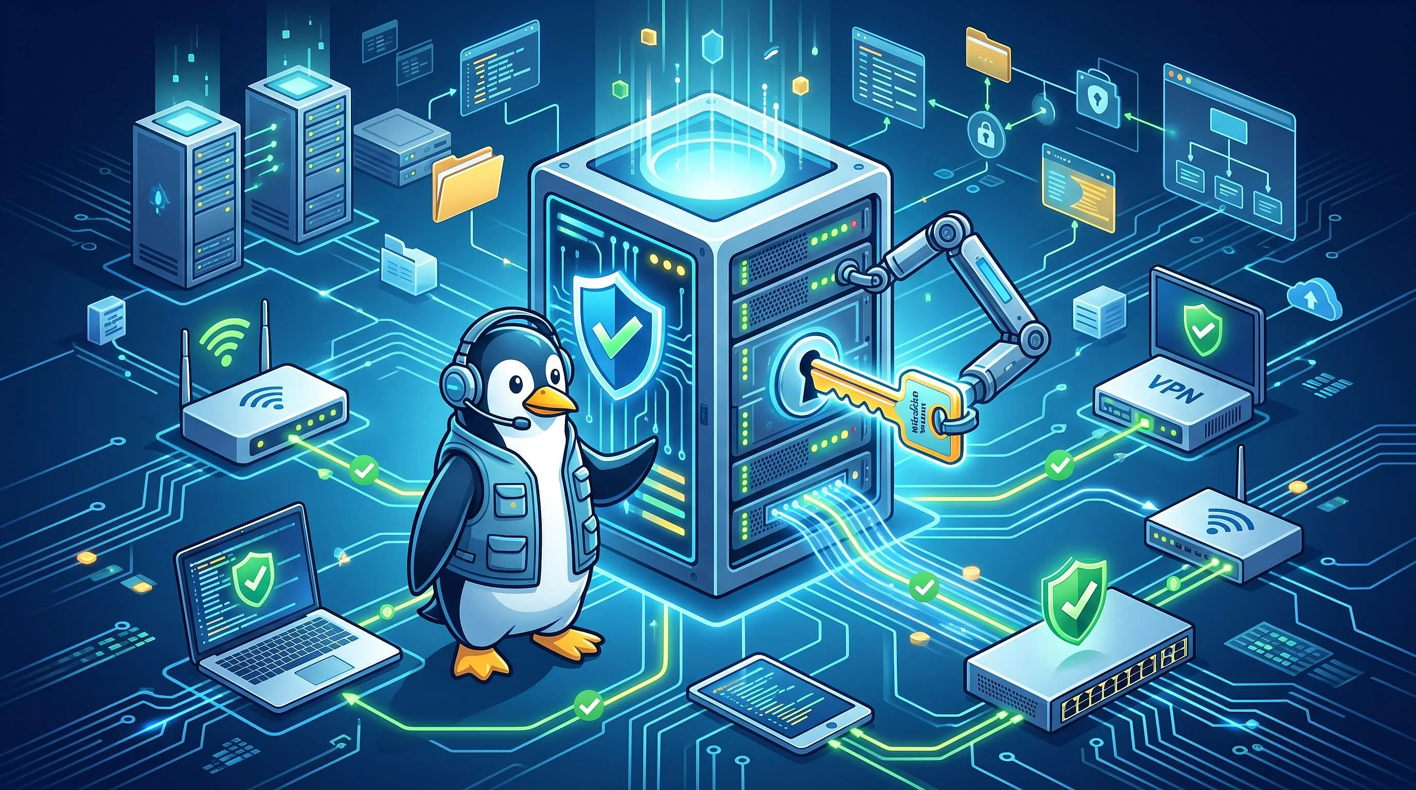 Image: Comment installer un serveur RADIUS sur Linux ?