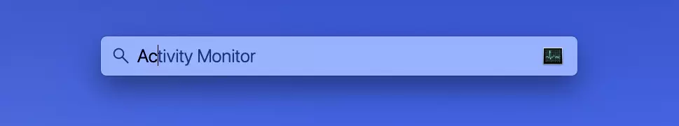 Image: Forcer à quitter un programme sur Mac : Accéder au moniteur d’activité dans Spotlight