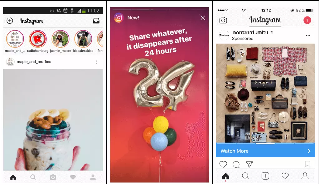 la dernière fonctionnalité d’Instagram, les stories
