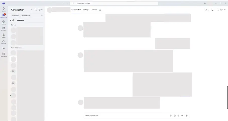 Image: Capture d’écran de Teams