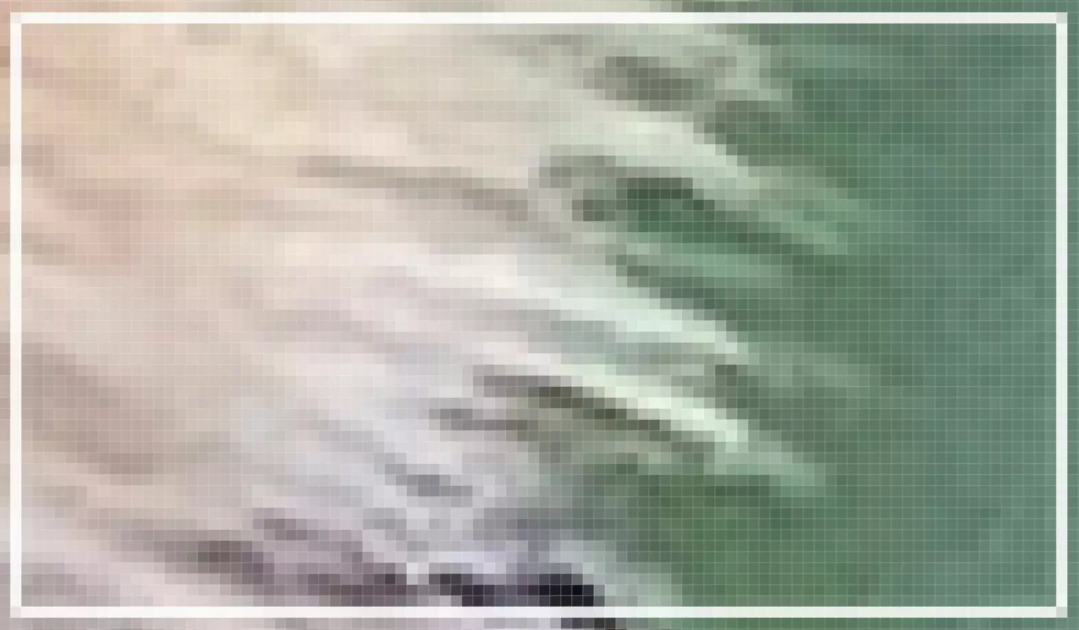 Image: Qu’est-ce qu’un pixel : agrandissement des détails avec une grille de pixels visible