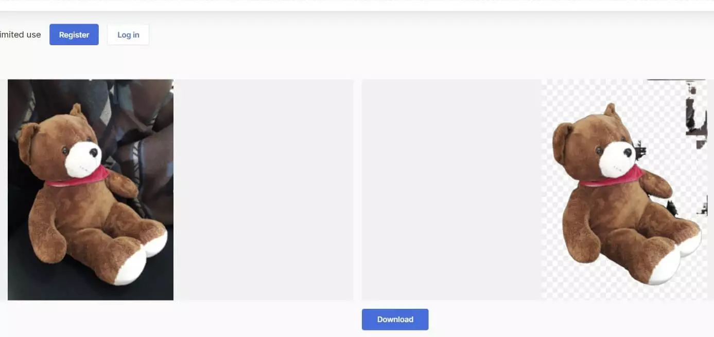 Image: Détourer une image avec AI Background Remover d’Icons8