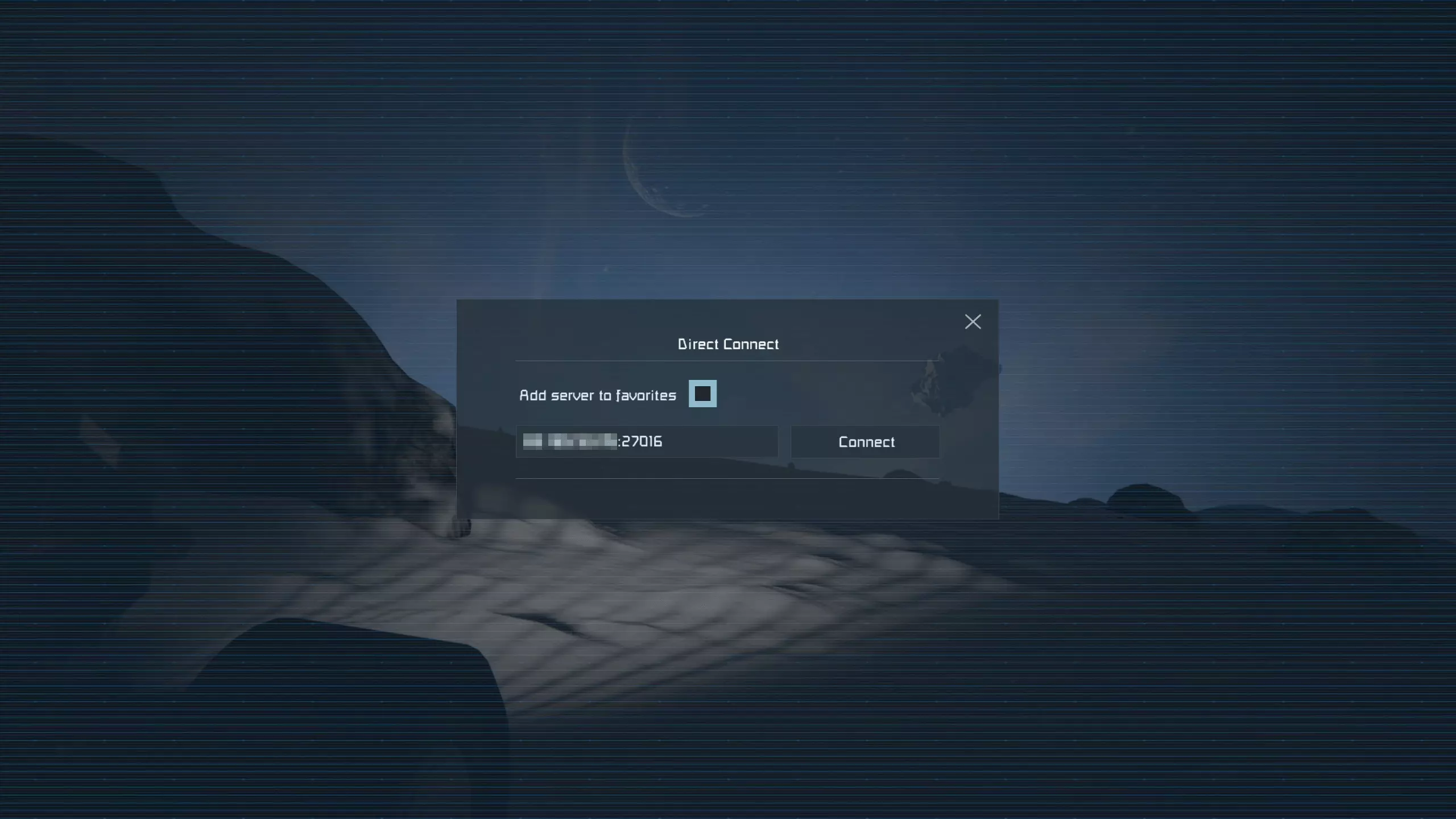 Image: Space Engineers : établissement de la connexion au serveur via l’adresse IP