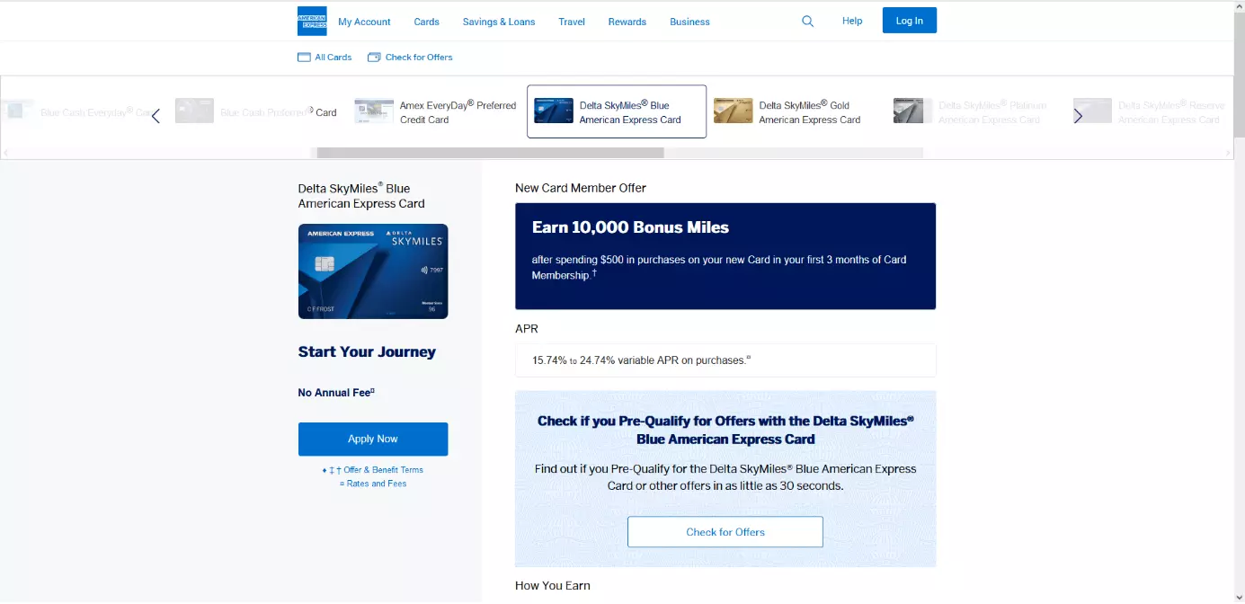 Image: Exemple de co-branding symbolique : American Express et Delta Air Lines