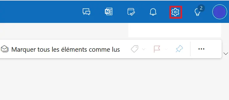 Outlook : paramètres du calendrier en ligne Image: Outlook : paramètres du calendrier en ligne