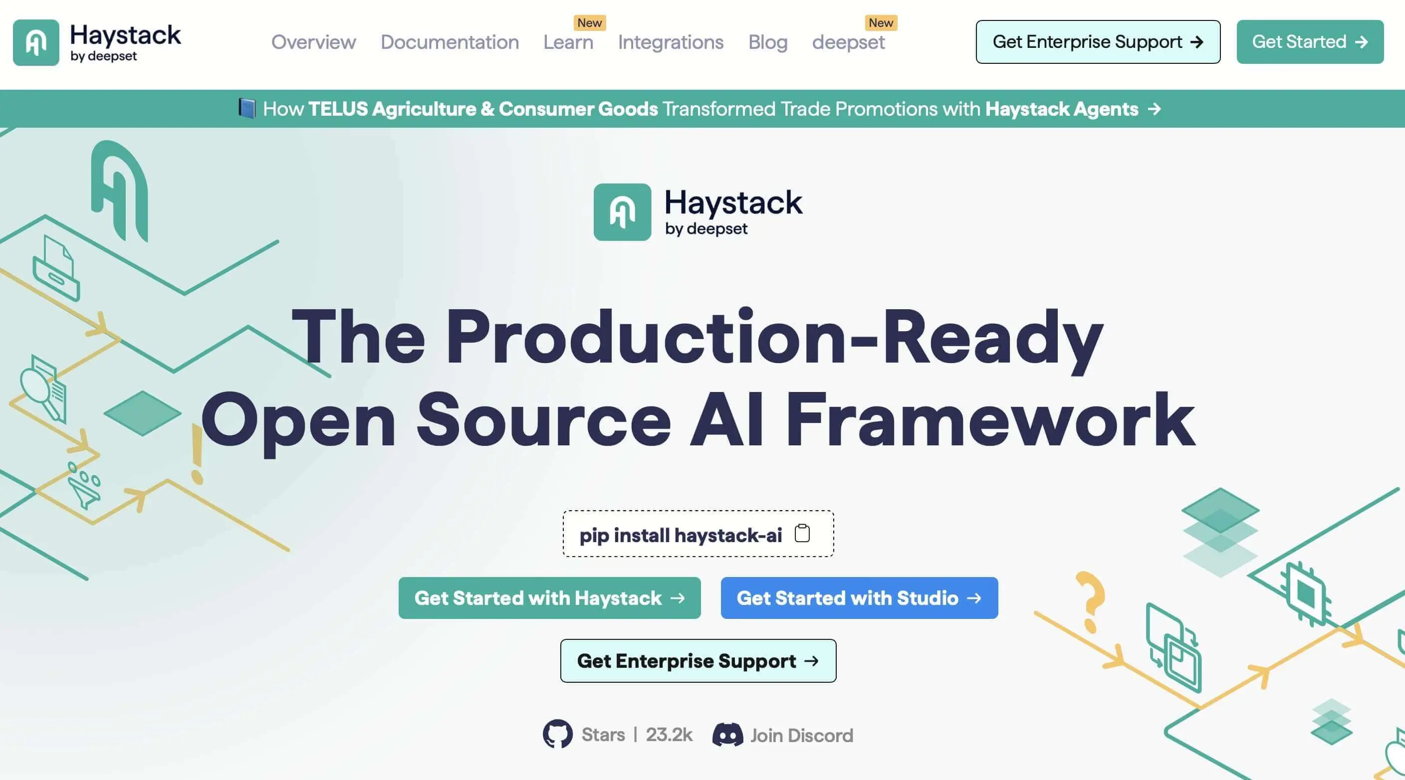 Image: Capture d’écran du site Web de Haystack