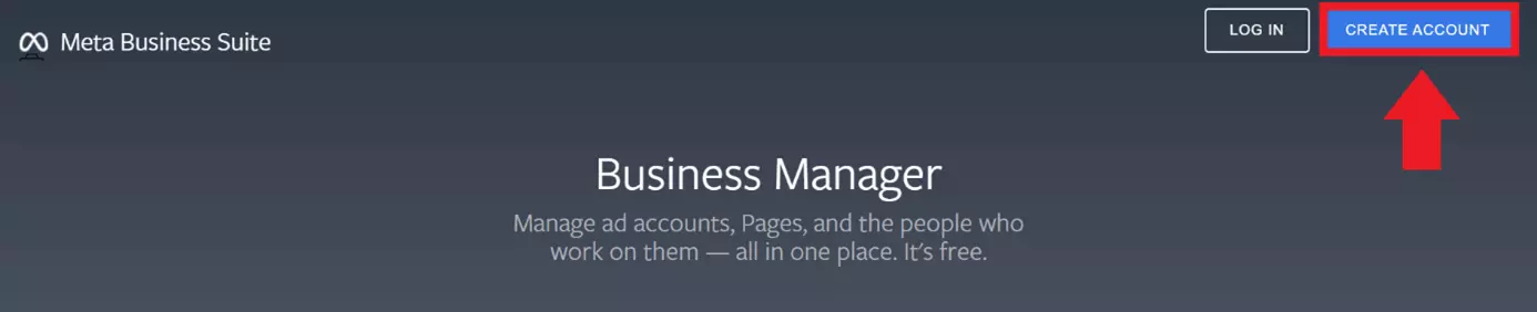 Image: Site Internet de Meta Business Suite