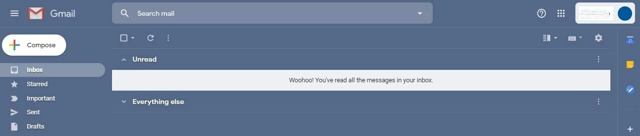 Image: Ouvrir la messagerie Gmail