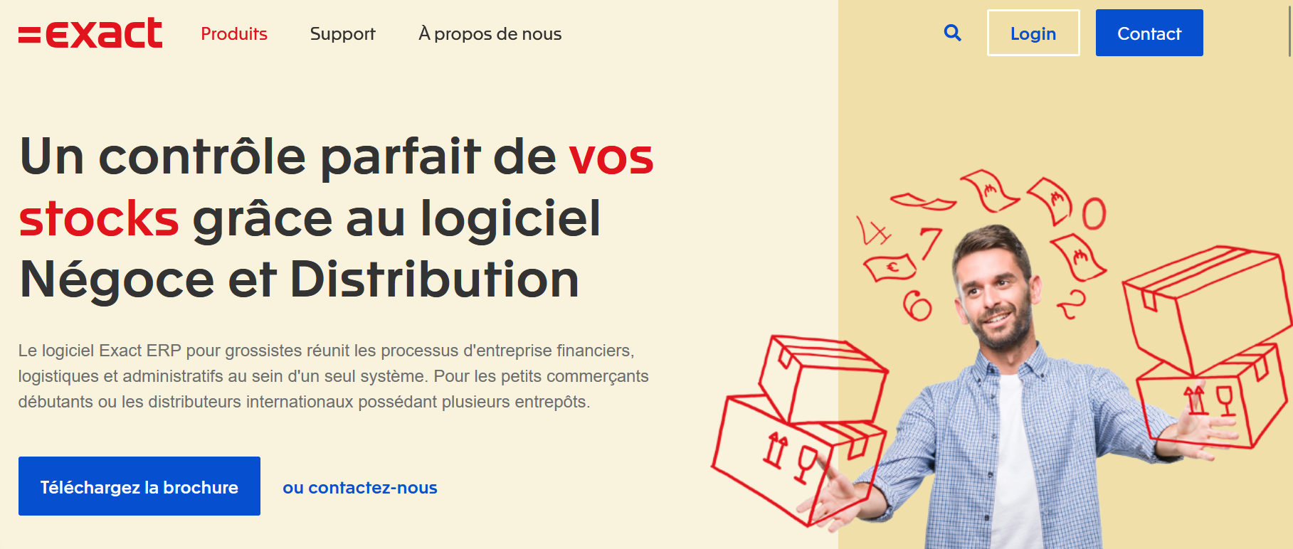 Logiciel de gestion de stock Exact Image: Logiciel de gestion de stock Exact
