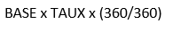 Formule calcul amortissement linéaire années 2 à 5