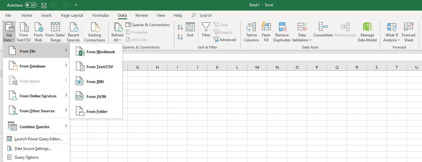 Microsoft Office : feuille de calcul d’Excel
