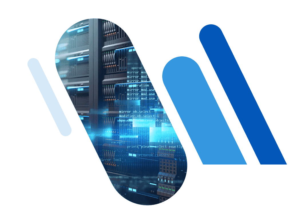 Gros plan sur un serveur